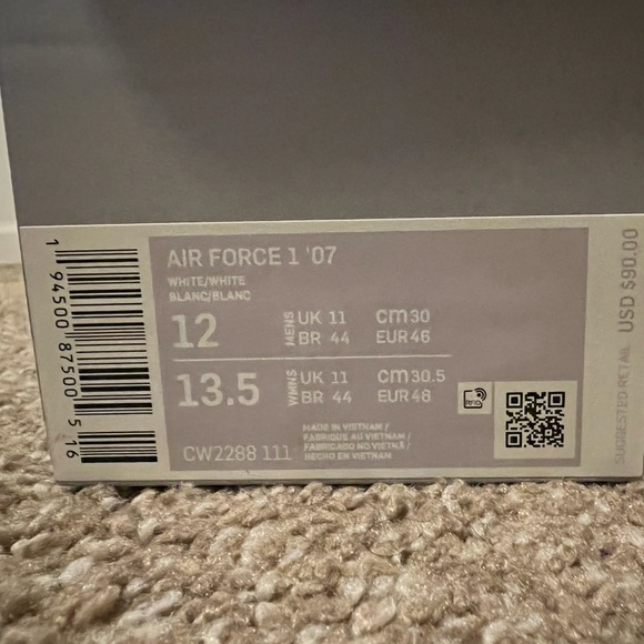 Nike Airforce 1 ‘07 *SOLD* - Picture 7 of 8